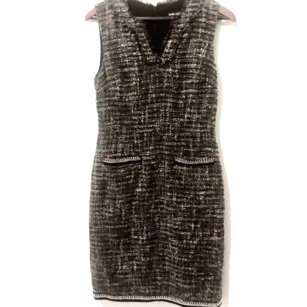 Karl Lagerfield Classic Tweed dress